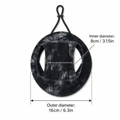 Adjustable Dog Bucket Hat for Small Dogs and Puppies