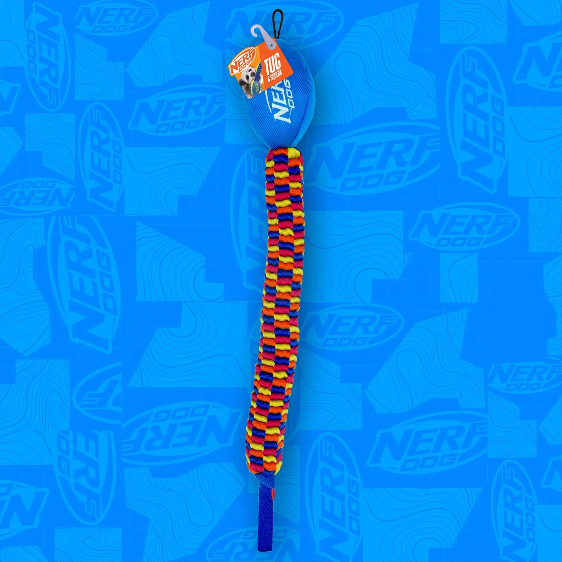 Rainbow Vortex Durable Tug Toy - Vibrant and Resilient