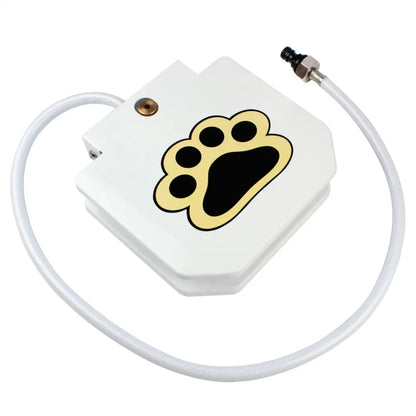 Outdoor Dog Water Fountain - Upgraded Large Dog Sprinkler Drinking Dispenser with Stainless Steel Hose for Fresh Water Access, Durable and User-Friendly Design