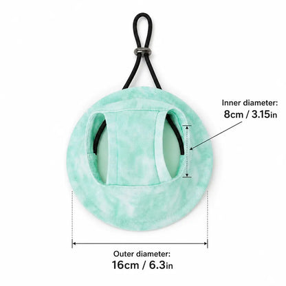 Adjustable Dog Bucket Hat for Small Dogs and Puppies